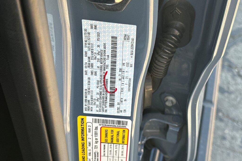 Used 2024 Ford Ranger Lariat AWD/4WD image 27