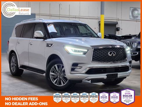 Used 2022 INFINITI QX80 Luxe w/ Cargo Package AWD/4WD image 1
