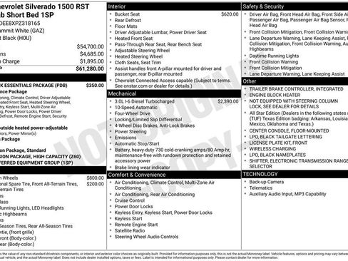 Used 2023 Chevrolet Silverado 1500 RST w/ LPO, Dark Essentials Package AWD/4WD image 33