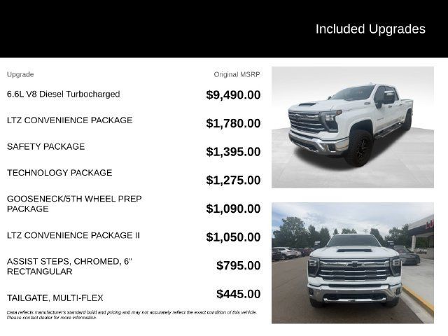 Used 2024 Chevrolet Silverado 2500 LTZ w/ LTZ Convenience Package AWD/4WD image 8