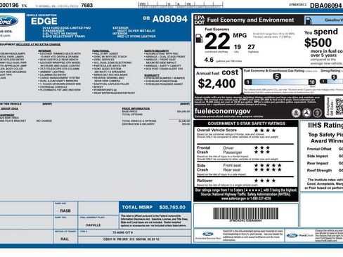 Used 2013 Ford Edge Limited image 5