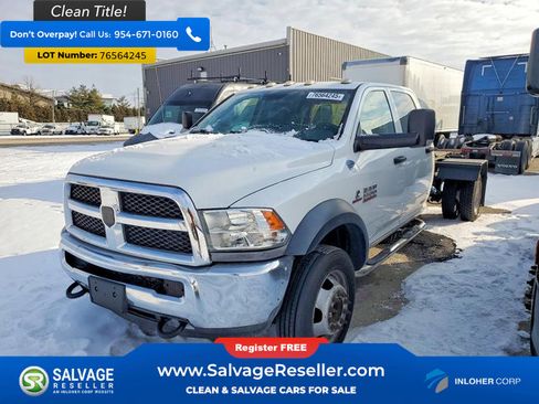 Used 2018 RAM 5500 Tradesman w/ Ambulance Prep Group image 1