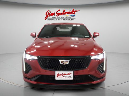 Used 2021 Cadillac CT4 V w/ Technology Package AWD/4WD image 3