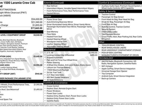 Used 2022 RAM 1500 Laramie AWD/4WD image 11