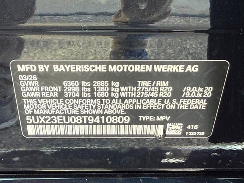 New 2026 BMW X5 xDrive40i w/ M Sport Package AWD/4WD image 18