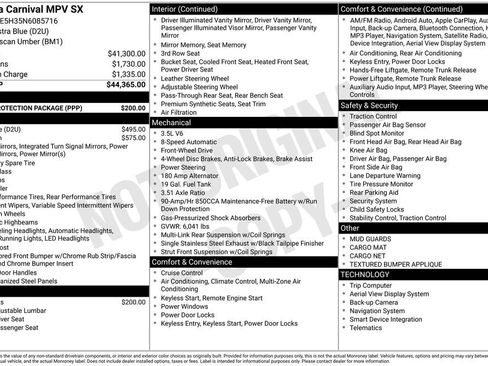 Used 2022 Kia Carnival SX w/ Paint Protection Package image 6