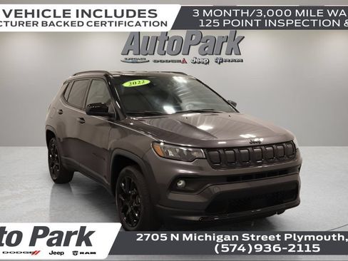 Certified 2022 Jeep Compass Latitude AWD/4WD image 1