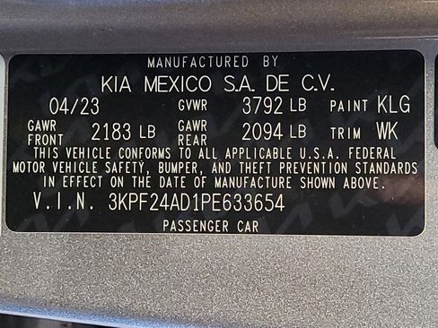 Used 2023 Kia Forte LXS w/ LXS Technology Package FWD image 33