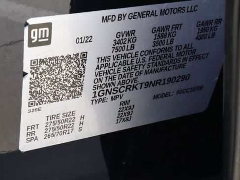Used 2022 Chevrolet Tahoe RST w/ Luxury Package RWD image 28