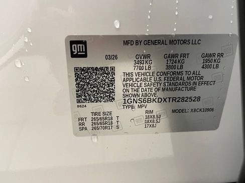 New 2026 Chevrolet Suburban LS AWD/4WD image 23