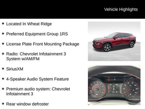 Certified 2024 Chevrolet Trax RS FWD image 7