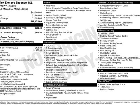 Used 2020 Buick Enclave Essence w/ Trailering Package, 5000 lbs. AWD/4WD image 4