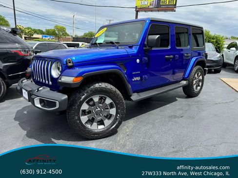 Used 2020 Jeep Wrangler Unlimited Sahara AWD/4WD image 1
