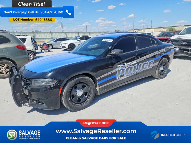 Used 2019 Dodge Charger Police w/ Fleet Safety Group RWD image 1