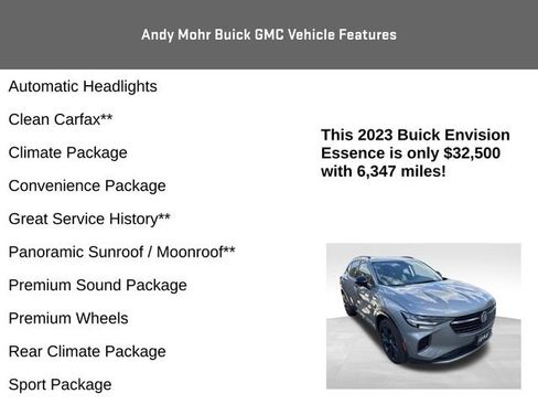 Used 2023 Buick Envision Essence w/ Technology Package I image 8