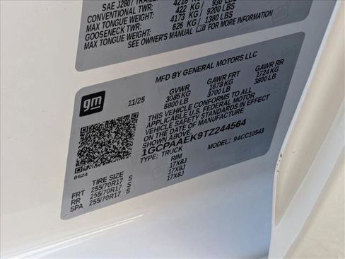 New 2026 Chevrolet Silverado 1500 W/T w/ Trailering Package image 14