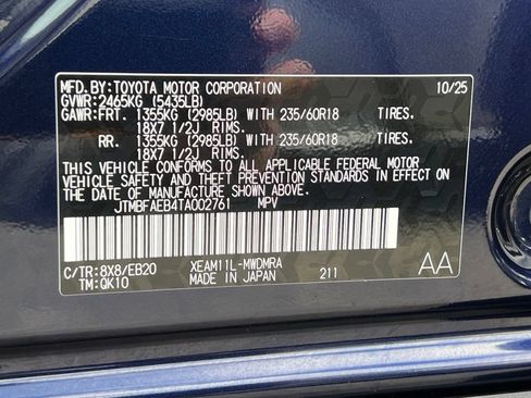 Certified 2026 Toyota bZ FWD image 41