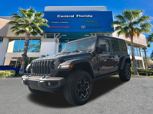 Certified 2023 Jeep Wrangler Unlimited Rubicon 4xe w/ Safety Group AWD/4WD image 9