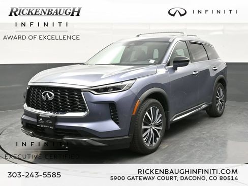 Certified 2025 INFINITI QX60 Sensory w/ Vision Package AWD/4WD image 2