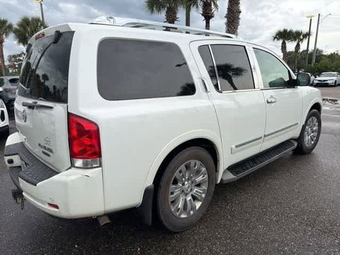 Used 2015 Nissan Armada Platinum w/ 2nd Row Captain Seat Package RWD image 8