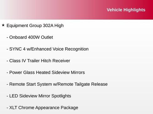 Used 2023 Ford F150 XLT w/ Equipment Group 302A High image 8