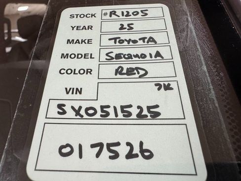 Used 2025 Toyota Sequoia Limited w/ TRD Off-Road Package image 29