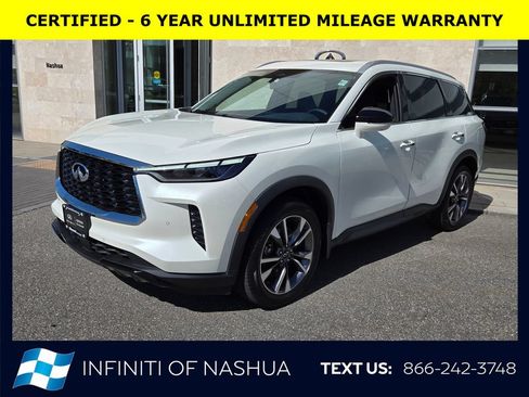 Certified 2023 INFINITI QX60 Luxe w/ Performance Audio Package AWD/4WD image 2