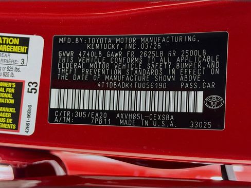 New 2026 Toyota Camry Hybrid AWD/4WD image 28