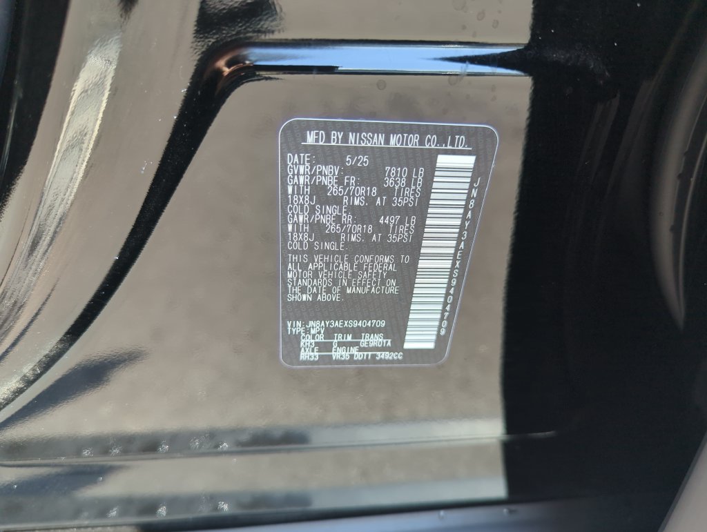 Used 2025 Nissan Armada SV AWD/4WD image 39