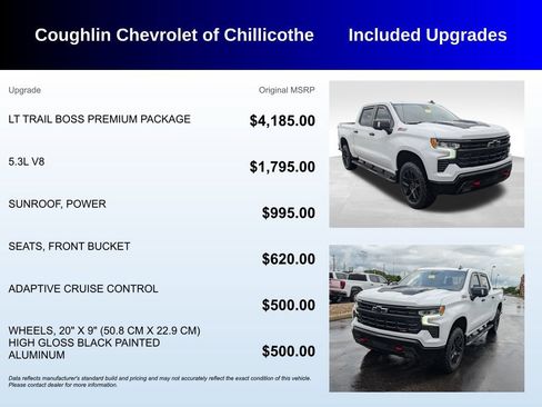 Used 2022 Chevrolet Silverado 1500 LT Trail Boss w/ LT Trail Boss Premium Package AWD/4WD image 3