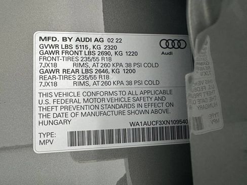 Used 2022 Audi Q3 2.0T Premium AWD/4WD image 10