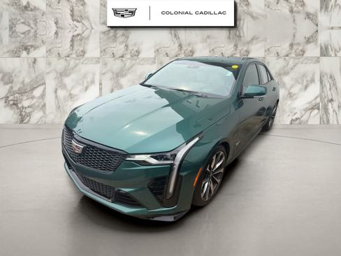 Used 2025 Cadillac CT4 V Blackwing w/ Technology Package RWD image 1
