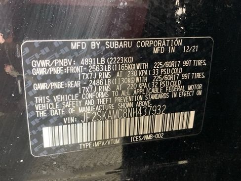Used 2022 Subaru Forester Wilderness AWD/4WD image 39