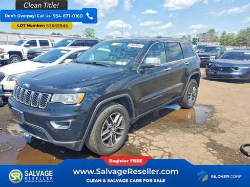 Used 2017 Jeep Grand Cherokee Limited AWD/4WD image 1