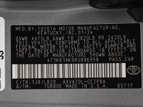 Used 2024 Toyota Camry XSE FWD image 39
