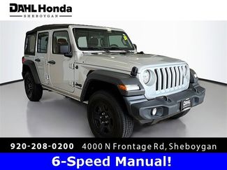 Used 2022 Jeep Wrangler Unlimited Sport image 1
