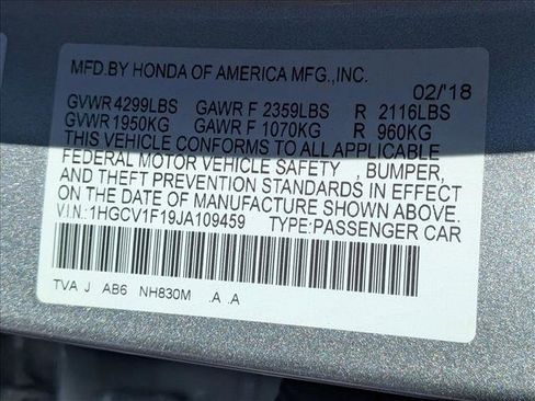 Used 2018 Honda Accord LX image 15