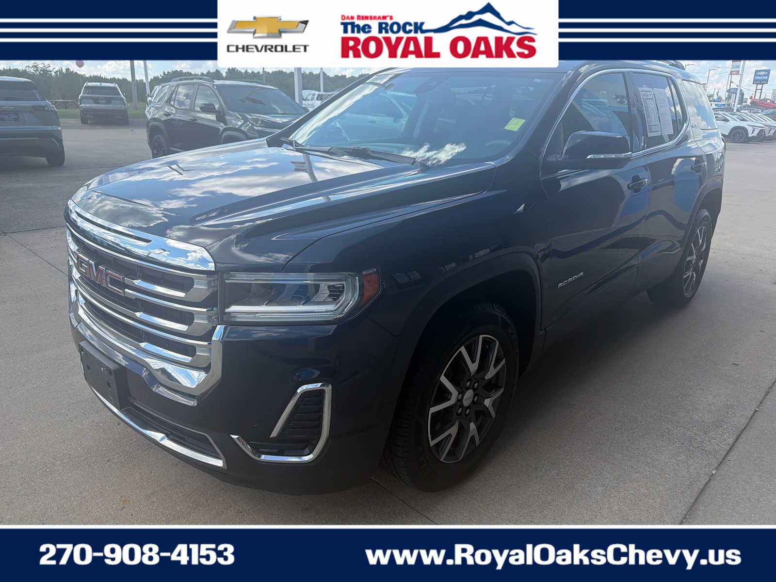 Used 2021 GMC Acadia SLE w/ Driver Convenience Package AWD/4WD image 1