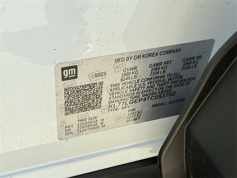 New 2026 Chevrolet Trax RS w/ Sunroof Package image 27