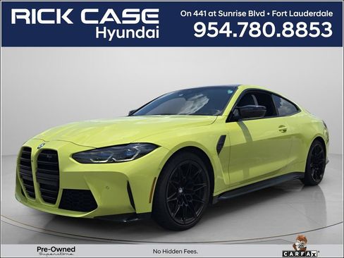 Used 2024 BMW M4 Competition w/ Executive Package RWD image 1