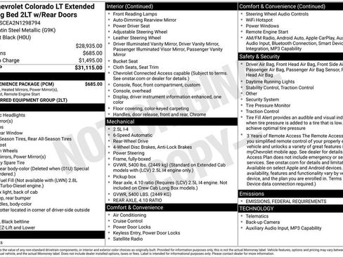 Used 2022 Chevrolet Colorado LT w/ LT Convenience Package image 6