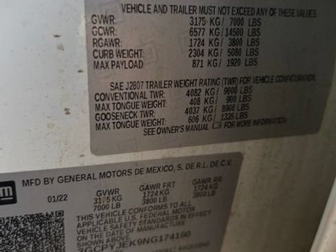 Used 2022 Chevrolet Silverado 1500 LT AWD/4WD image 7