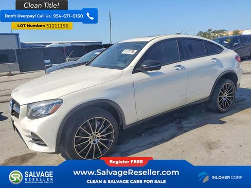 Used 2019 Mercedes-Benz GLC 300 4MATIC Coupe w/ AMG Line image 1