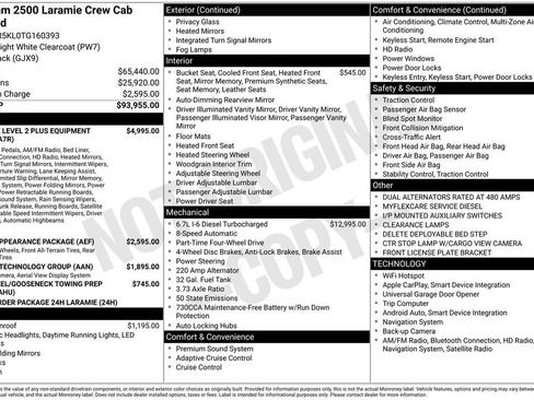 New 2026 RAM 2500 Laramie AWD/4WD image 6