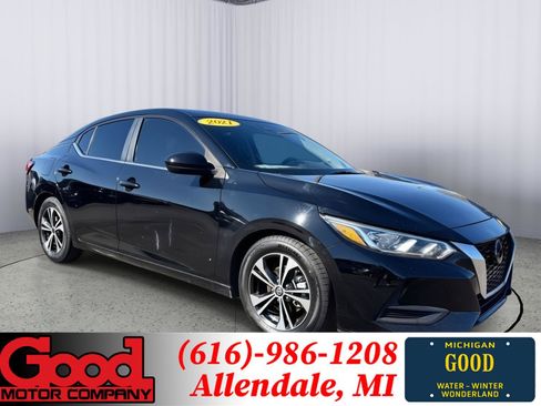 Used 2021 Nissan Sentra SV FWD image 1
