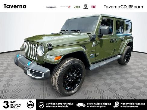 Used 2022 Jeep Wrangler Unlimited Sahara AWD/4WD image 1