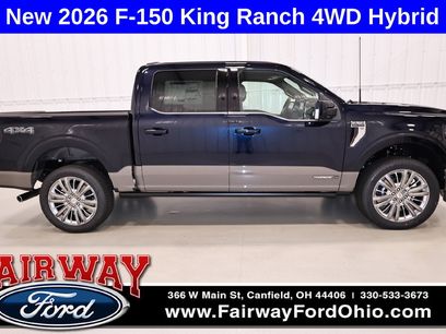 New 2026 Ford F150 King Ranch w/ Equipment Group 601A High