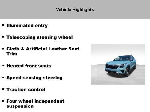 Certified 2025 Kia Seltos S AWD/4WD image 55