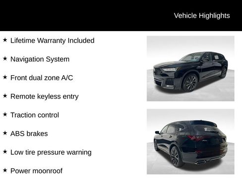 New 2026 Acura MDX A-Spec AWD/4WD image 5