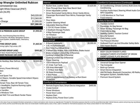 Used 2021 Jeep Wrangler Unlimited Rubicon image 2